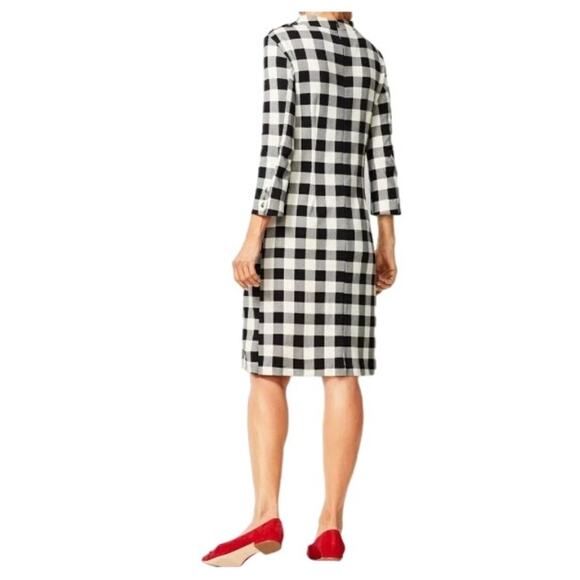 NWT Talbots Buffalo Check Mock Turtle Dress Size P(Petite) (2) - Picture 2 of 14